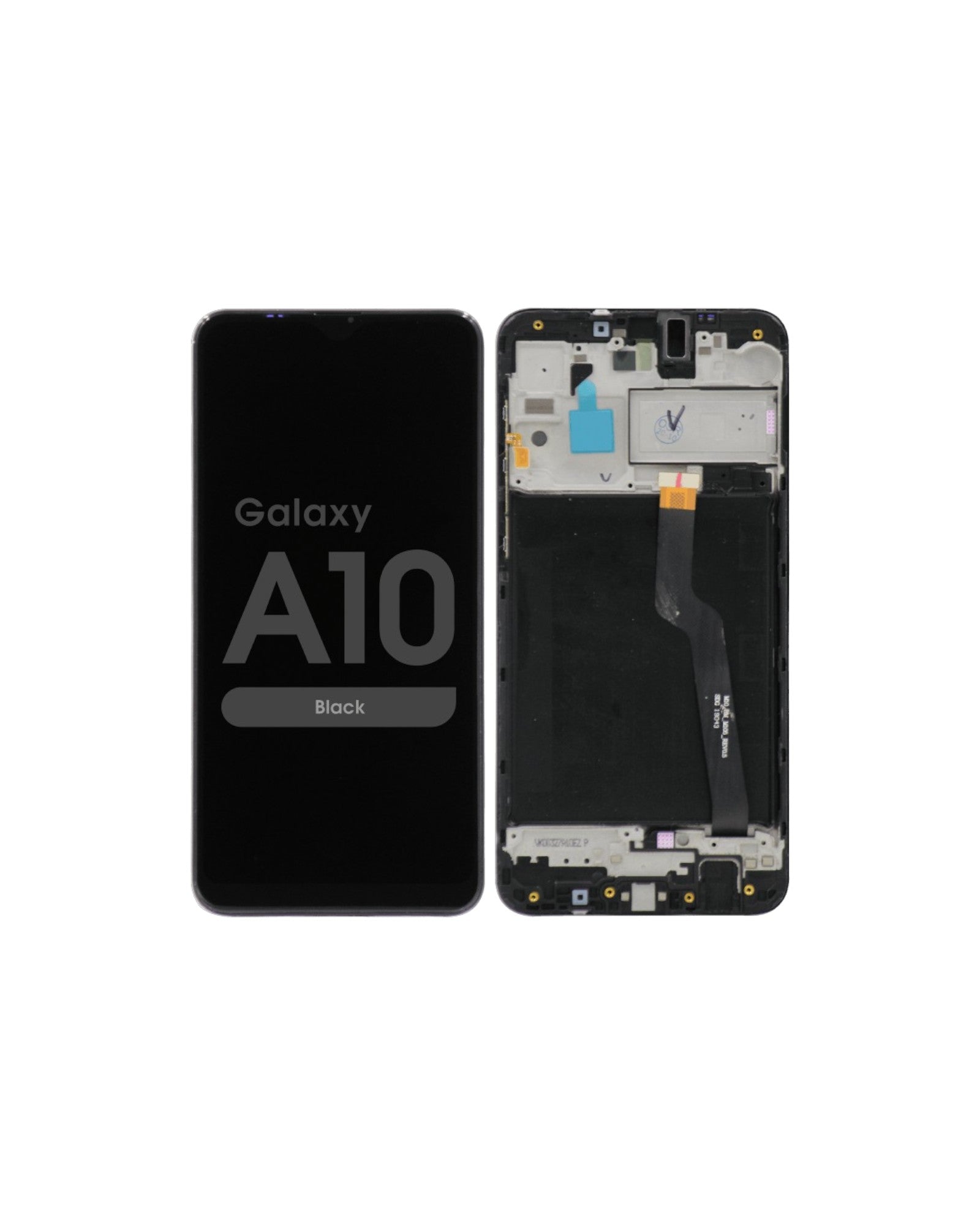(Service Pack) LCD With Digitiser With Frame For Samsung A105F Galaxy A10 Black